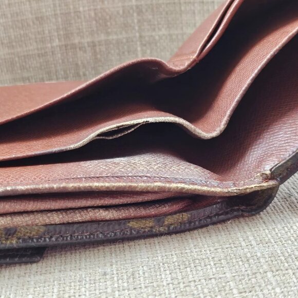 Louis Vuitton Card Holder Monogram Elise Trifold Wallet Made in Frane Read Desc - Picture 7 of 13